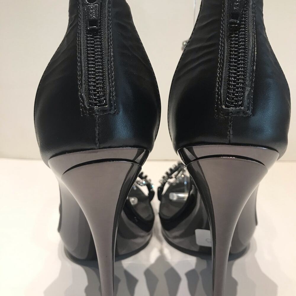 Rosso Rubino black Swarovski crystal HH platform - Picture 5 of 5